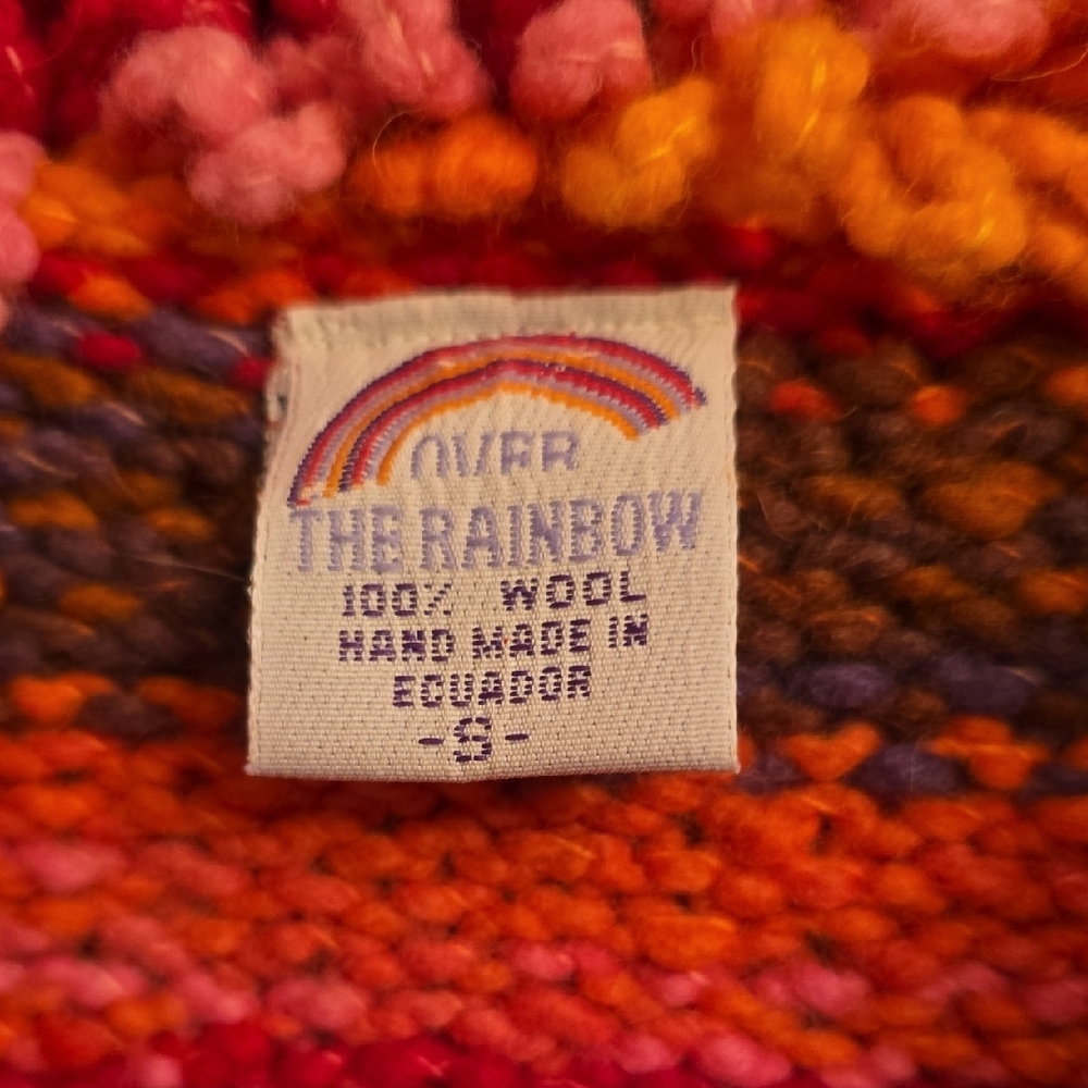 Colorful Striped Knit Sweater - Picture 2 of 3